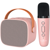 Maxlife MXKS-100, Bluetooth Karaoke Speaker, ružový