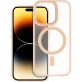 Obal Matte Mag Cover MagSafe Apple iPhone 15 Pro Max pink