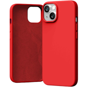 Silikónové puzdro na Apple iPhone 15 Pro Mercury Silicone červené