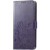 Diárové puzdro na Honor 90 Lite 5G MEZZO kvety fialové