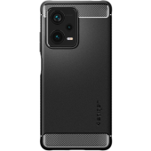 Odolné puzdro na Xiaomi Redmi Note 12 Pro+ 5G Spigen Rugged Armor Matte Black