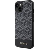 Obal Guess PU G Cube MagSafe Apple iPhone 15 GUHMP15SHGCFSEK Black