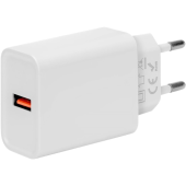 OBAL:ME sieťová nabíjačka USB-A 18W biela