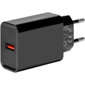 OBAL:ME sieťová nabíjačka USB-A 18W čierna