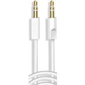 Dudao L12S, Aux Mini 3.5mm, 1m, biely