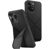 Plastové puzdro na Apple iPhone 15 Pro Max UNIQ Transforma MagClick Charging ebony black