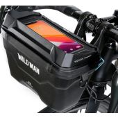WILDMAN XT8, puzdro na bicykel na riadidlá, 3l, čierne