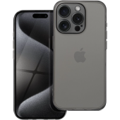 Silikónové puzdro na Xiaomi Redmi 13C/Poco C65 Premium 1.5mm transparentno-čierne