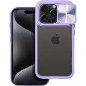 Obal SLIDER Case Apple iPhone 15 Pro Max purple