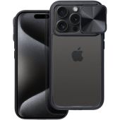 Obal SLIDER Case Apple iPhone 15 Plus black