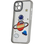 Silikónové puzdro na Apple iPhone 15 Pro Ultra Trendy Space 3