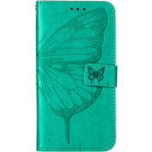 Diárové puzdro na Infinix Smart 7 MEZZO motýľ zelené