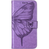 Diárové puzdro na Infinix Smart 7 MEZZO motýľ fialové
