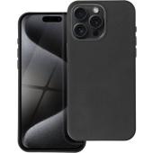 Plastové puzdro na Apple iPhone 15 Pro Woven Mag Cover čierne