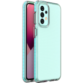 Silikónové puzdro na Samsung Galaxy A23 4G A235/A23 5G A236 Spring transparento-modré