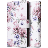 Diárové puzdro na Xiaomi Redmi 13C/Poco C65 Tech-Protect Wallet Blossom Flower