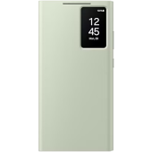 Diárové puzdro Samsung na Samsung Galaxy S24 Ultra 5G S928 EF-ZS928CGEGWW Smart View Wallet Light Green