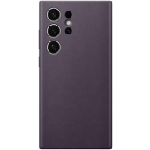 Plastové puzdro Samsung na Samsung Galaxy S24 Ultra 5G S928 GP-FPS928HCAVW Vegan Leather Cover Dark Violet