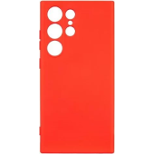 Silikónové puzdro na Samsung Galaxy S24 Ultra 5G S928 Silicone TPU červené