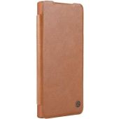 Obal Nillkin Qin Book Prop Samsung Galaxy S24+ 5G S926 Brown