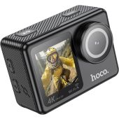 HOCO DV101 sports camera with dual screen 1.3"+2" 4K/30fps black