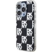 DKNY PC/TPU Checkered Pattern Apple iPhone 15 Pro DKHCP15LHDLCEK Black