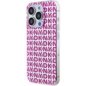 DKNY PC/TPU Repeat Pattern Apple iPhone 15 Pro DKHCP15LHOPECP Pink