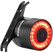 Rockbros Q3, zadné svetlo s inteligentným stop systémom, čierne