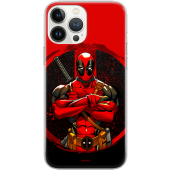 Silikónové puzdro na Apple iPhone 15 Plus Original Licence Cover Deadpool 006