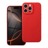 Obal SILICONE MAG COVER MagSafe Apple iPhone 16 Pro Max červený