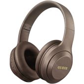 Guess Classic Silver Logo Bluetooth Stereo Headphone GUBHV21SFGSW Brown