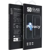 5D Full Glue Tvrdené sklo Apple iPhone 16 Pro (Privacy) black