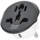 BLUE STAR travel adapter GO TO Europe (Type E) 16A white