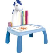 Maxlife MXDP-200, projektor s kresliacim stolom, modrý 