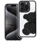 Obal TEDDY BEAR Case Apple iPhone 16 black