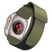 Remienok FORCELL F-DESIGN FA05 nylon Apple Watch 38/40/41mm zelený