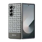 Obal DKNY PU Leather Repeat Pattern Bottom Stripe MagSafe Samsung Galaxy Z Fold6 5G F956 DKHMZFD6PSOSPW hnedý
