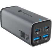 FORCELL F-ENERGY GaN III VT-51 2x TypeC+2xUSB-A PD QC4.0 SFC2.0 100W gray