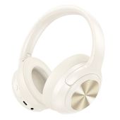 Bezdrôtové slúchadlá HOCO ANC W54 Bluetooth 5.4 - biele