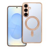 Obal ELECTRO MAG COVER MagSafe Samsung Galaxy S25 Plus 5G S936 zlatý