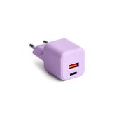 COLORUM Adaptér USB-A  Plus USB-C PD 30W CLS30-AC-09 - fialový