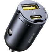 Autonabíjačka Baseus Tiny Star Mini (USB-A  Plus USB-C) 30W Cosmic Black
