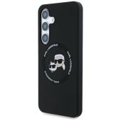 KARL LAGERFELD SAMSUNG S25 S931 KLHMS25SSKCHTCK (Magnetic Silicone Double Heads) black