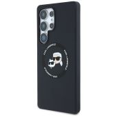 KARL LAGERFELD SAMSUNG S25 Ultra KLHMS25LSKCHTCK (Magnetic Silicone Double Heads) black