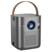 HOCO projector with Android software Wi-Fi Bluetooth 720P DT4 gray