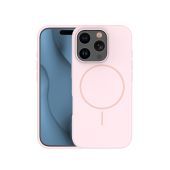Obal Silicone Thin Mag Apple iPhone 15 Pro Max svetloružový