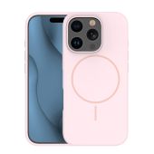 Obal Silicone Thin Mag Apple iPhone 16 Pro Max svetloružový