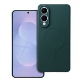 Obal SILICONE MAG COVER MagSafe Samsung Galaxy S25 Edge 5G S937 zelený