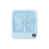 Stolový ventilátor W30 so stojanom 2000 mAh batéria - svetlo-modrý