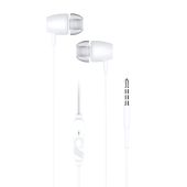Blue Star PA-E67 Jack 3,5 mm Mic. 1,2 m biele
